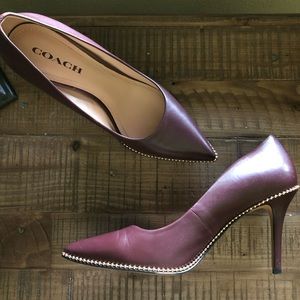 Coach Waverly Beadchain Pumps